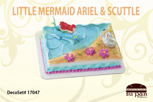 LITTLE MERMAID ARIEL _ SCUTTLE