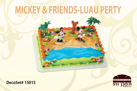 MICKEY _ FRIENDS-LUAU PERTY