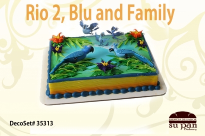 Rio 2, Blu and Family